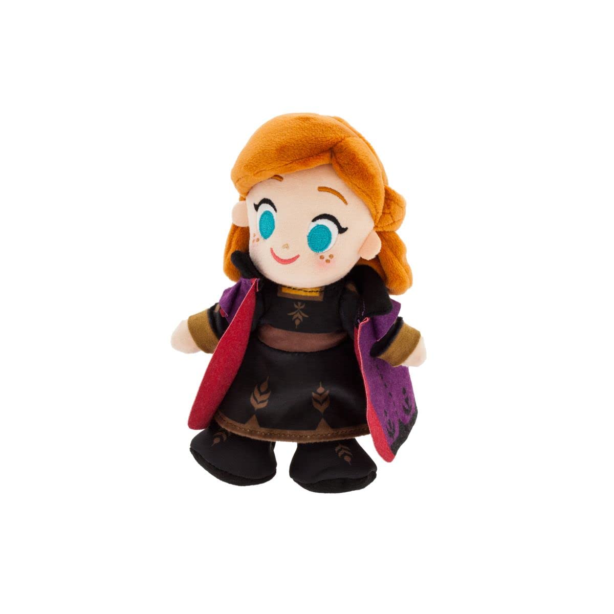 Disney Store Lilo nuiMOs Plushie - Soft Plush with Embroidered Features, Poseable Hands & Turning Head, Magnetic Hands for Holding, 6 Inches, Dress Up with nuiMOs Outfits