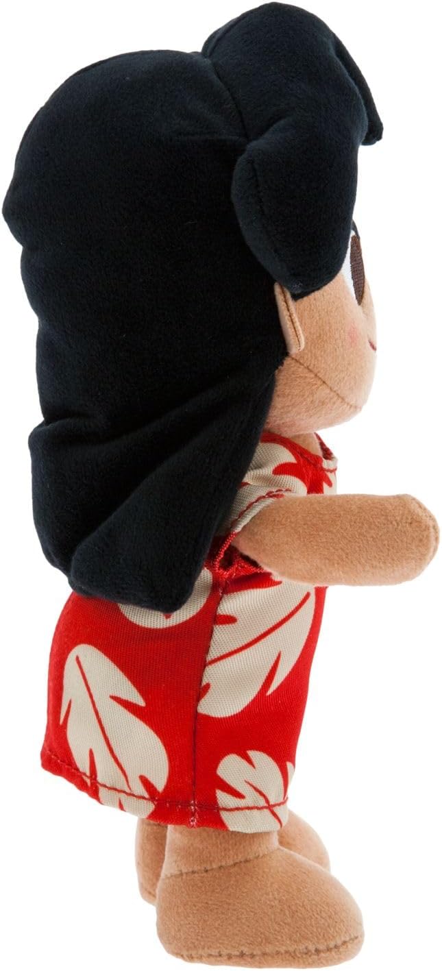 Disney Store Lilo nuiMOs Plushie - Soft Plush with Embroidered Features, Poseable Hands & Turning Head, Magnetic Hands for Holding, 6 Inches, Dress Up with nuiMOs Outfits
