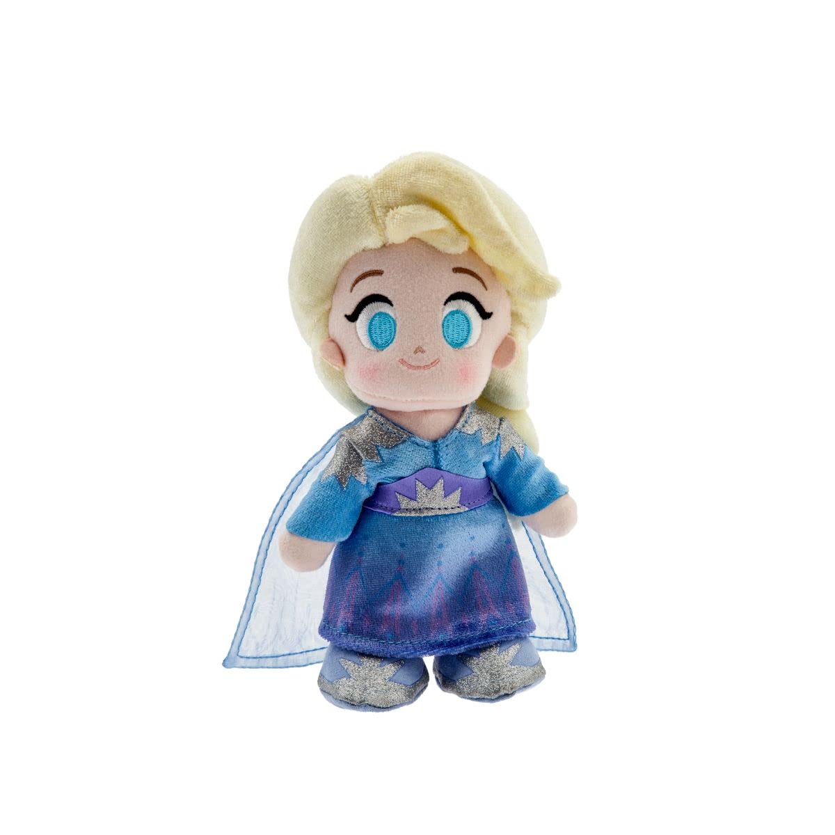 Disney Store Lilo nuiMOs Plushie - Soft Plush with Embroidered Features, Poseable Hands & Turning Head, Magnetic Hands for Holding, 6 Inches, Dress Up with nuiMOs Outfits