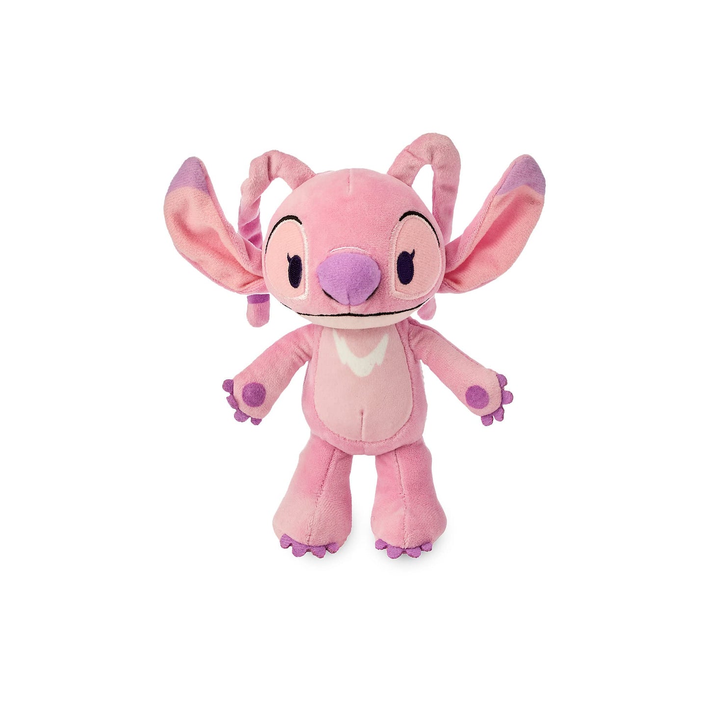 Disney Store Lilo nuiMOs Plushie - Soft Plush with Embroidered Features, Poseable Hands & Turning Head, Magnetic Hands for Holding, 6 Inches, Dress Up with nuiMOs Outfits