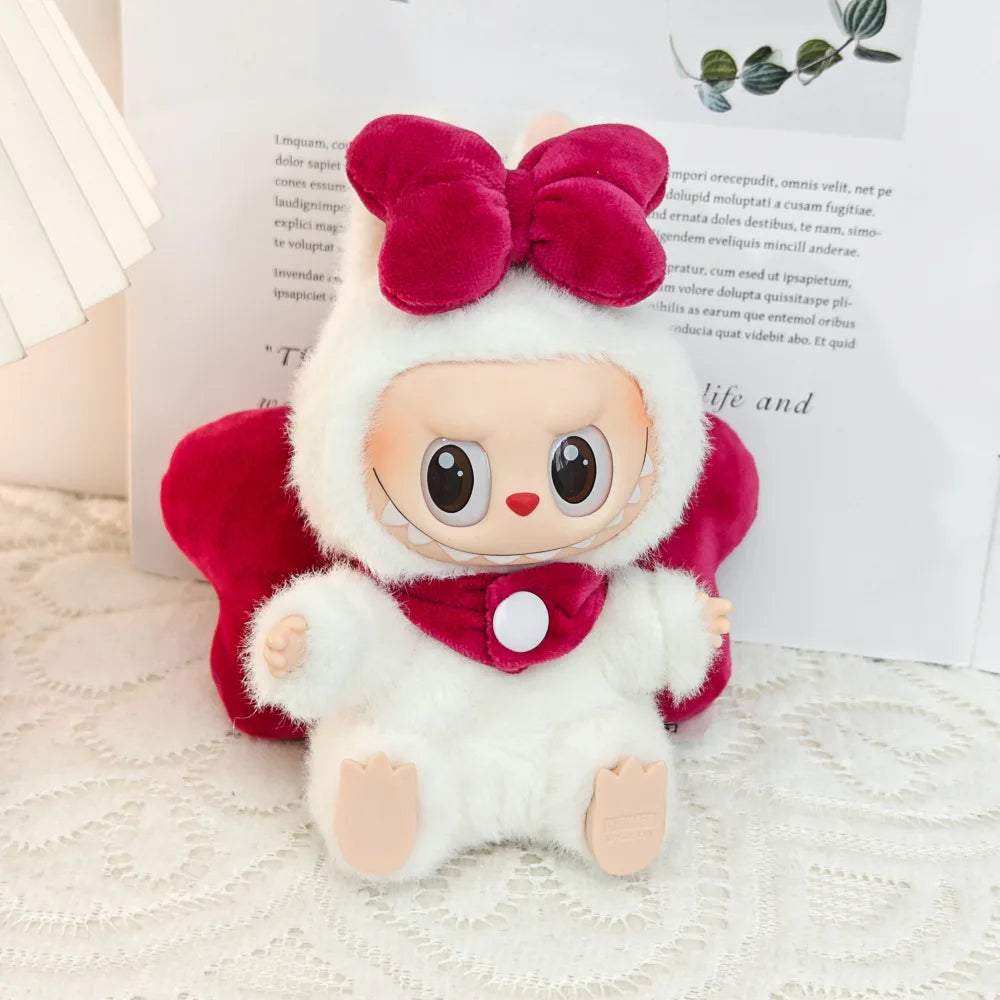 Labubu Clothing Accessories - Angel Wings Doll Outfit for Labubu Keychains