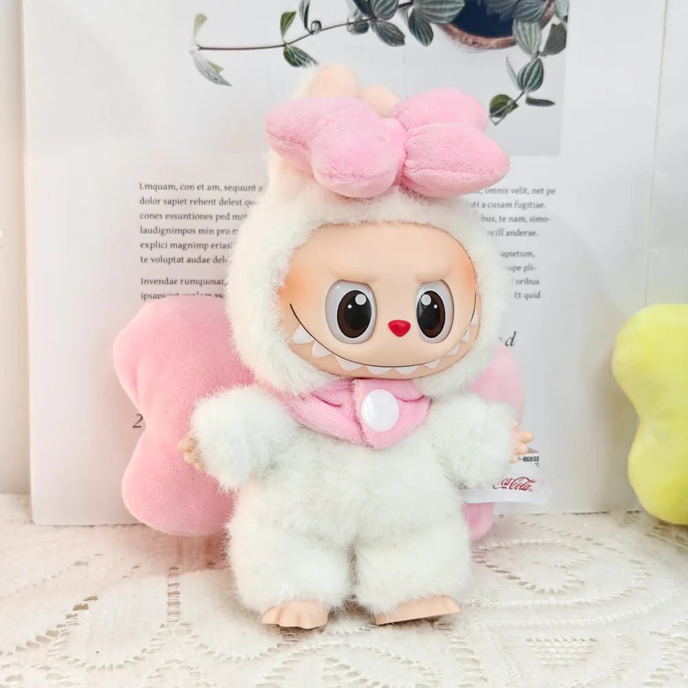 Labubu Clothing Accessories - Angel Wings Doll Outfit for Labubu Keychains