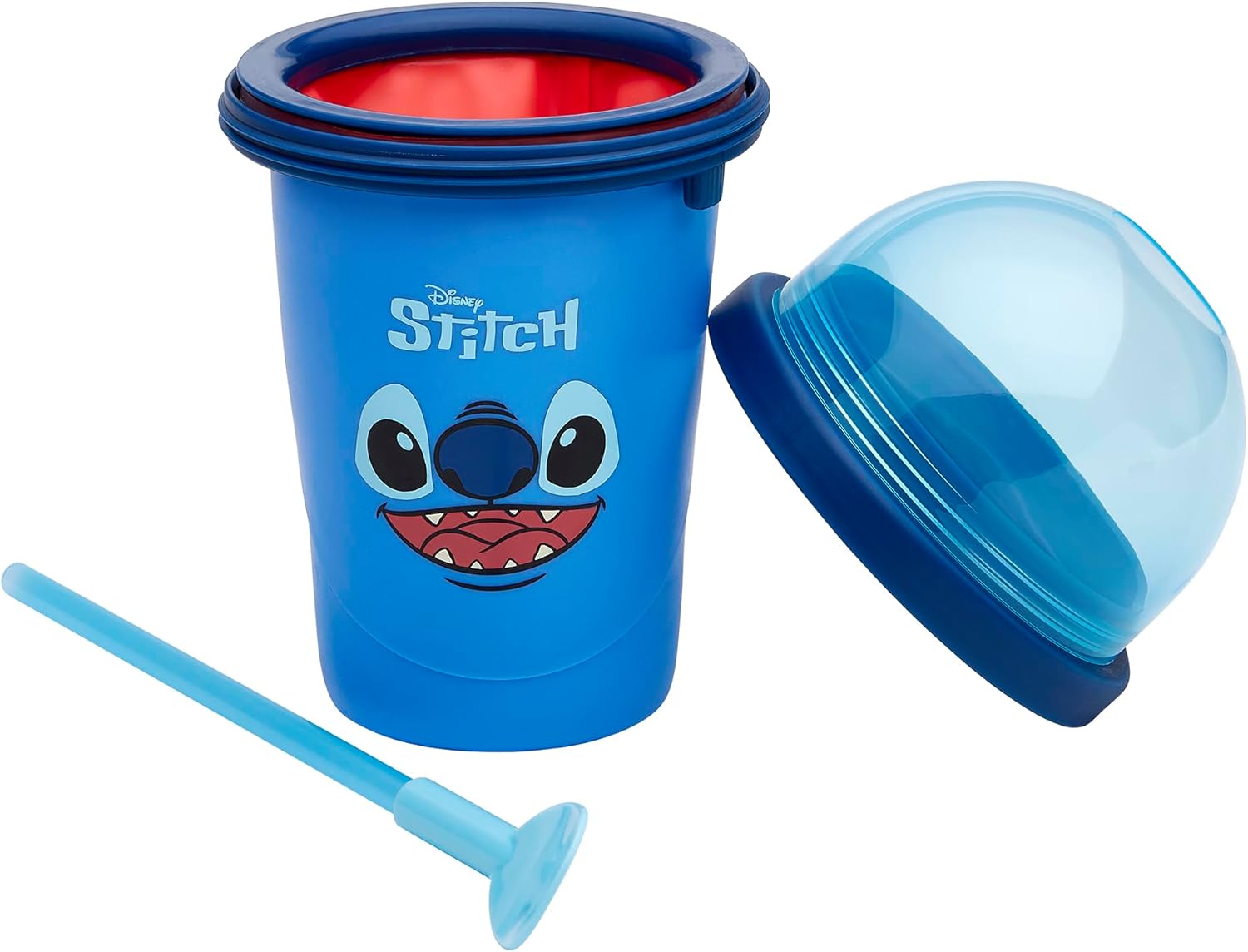 Disney Stitch Slushy Maker Cup - Chill Factor Original Slushie Maker Cup Makes Frozen Slushies, Smoothies, Milkshakes and More