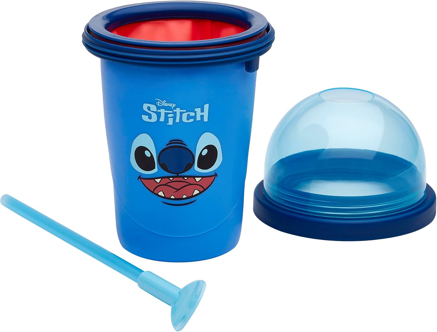 Disney Stitch Slushy Maker Cup - Chill Factor Original Slushie Maker Cup Makes Frozen Slushies, Smoothies, Milkshakes and More