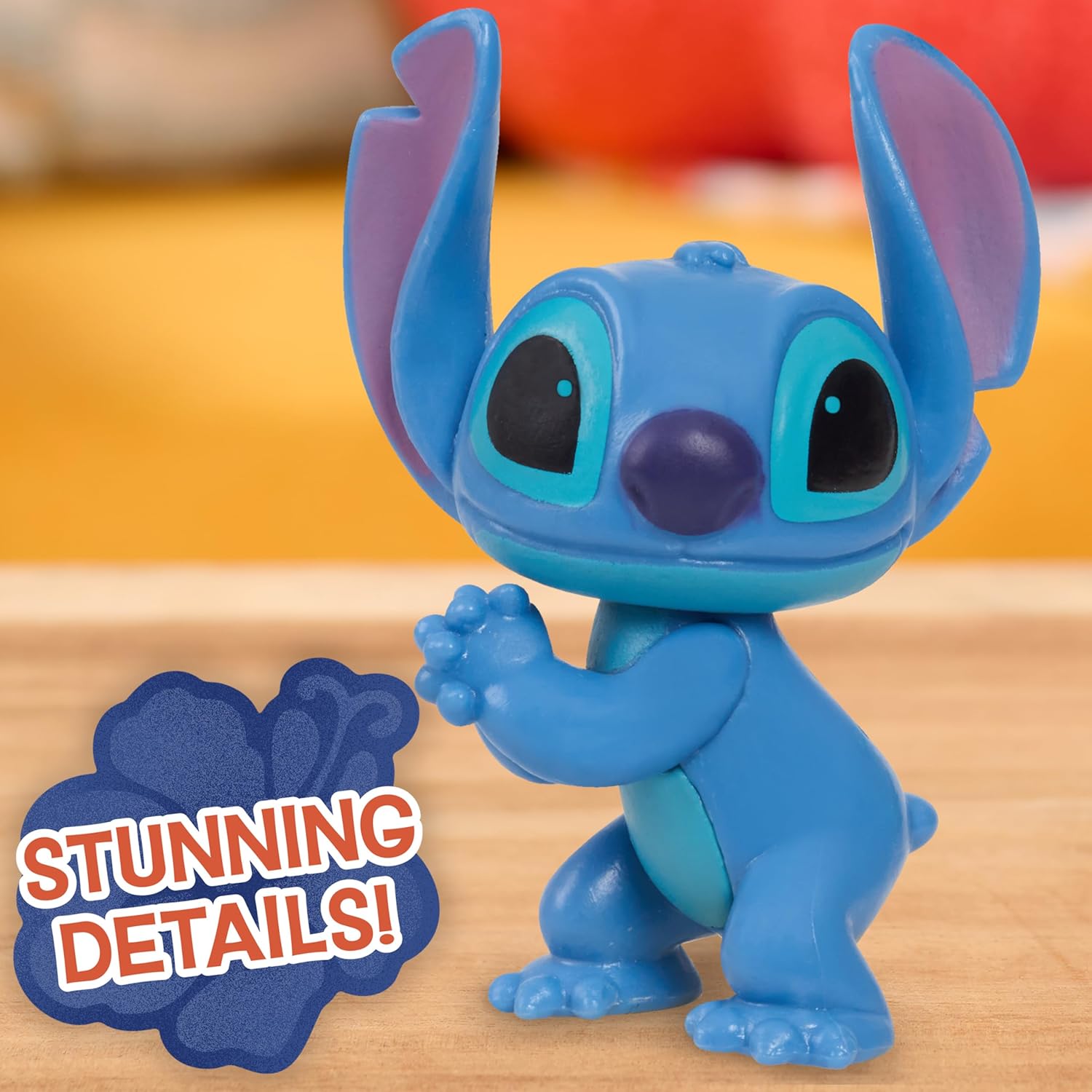 Just Play Disney Stitch Collectible Figure Set with Accessories, 11-Pieces, 2-inch Figurines, Includes Stitch, Lilo, Angel, & Scrump, Collectible Toys, Home Decoration, Kids Ages 3 and Up