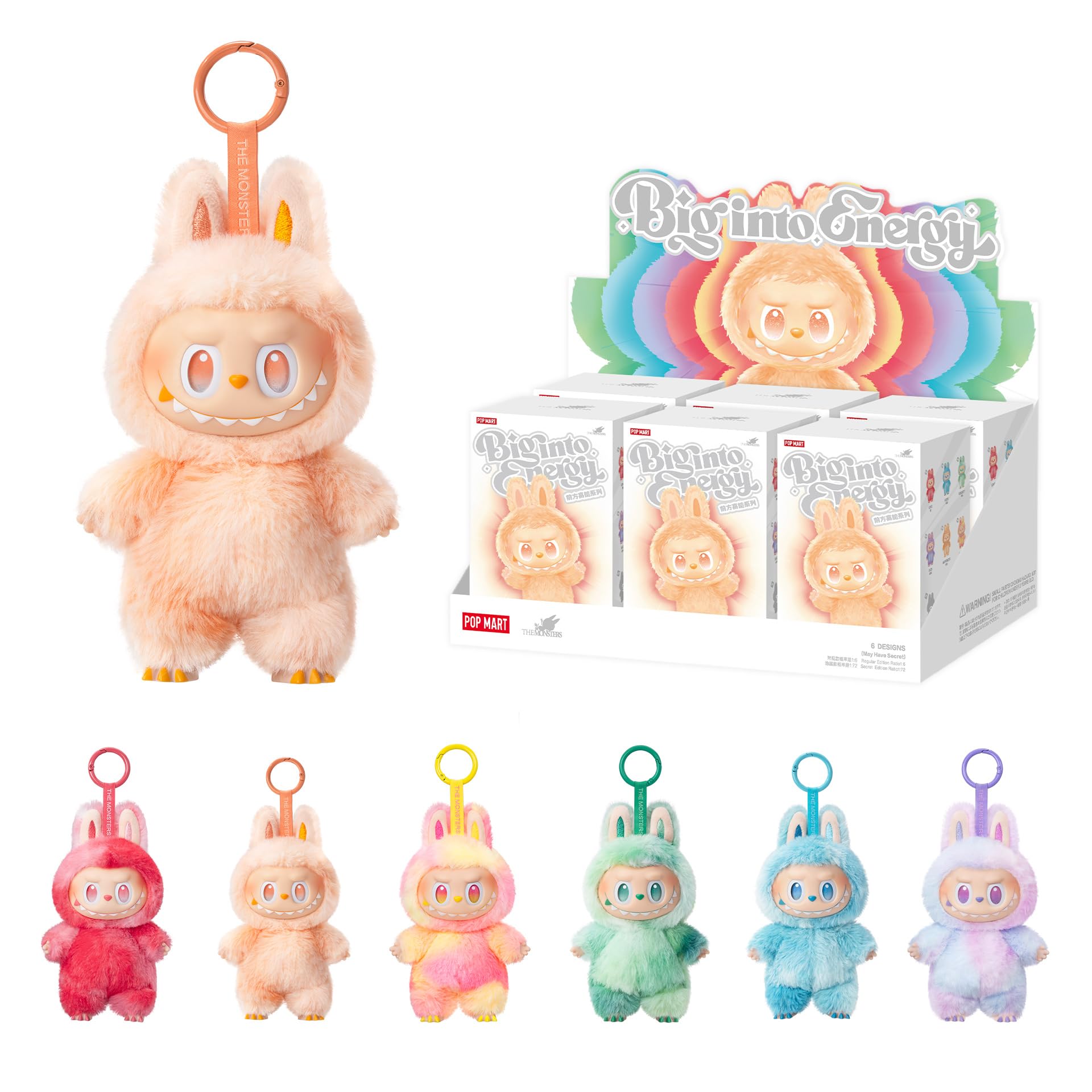 Buy Labubu Big Energy keychain series by pop mart