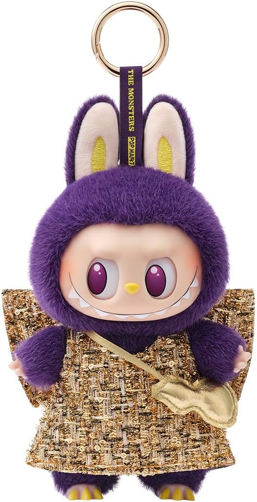 POP MART LABUBU X PRONOUNCE - WINGS OF FORTUNE Vinyl Plush Hanging Card Premium Design Gifts for Women Fan-Favorite Collectible Chic Art Toy Action Figure