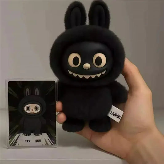 Black Labubu Keychain Doll Pop Mart Authentic Official Original PopMart